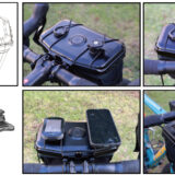 RECMOUNT バッグ マウント付き ブラック　　ライドオンバッグ中古 レックマウント ライドオンバッグ ステムベース ハンドルバー